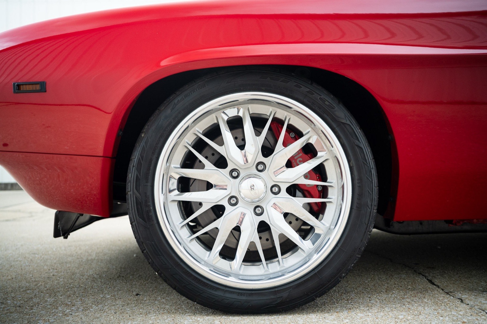 1969 Chevrolet Camaro RS Z28 in Red, restored by Morgan Muscle Cars in Pelham, Alabama