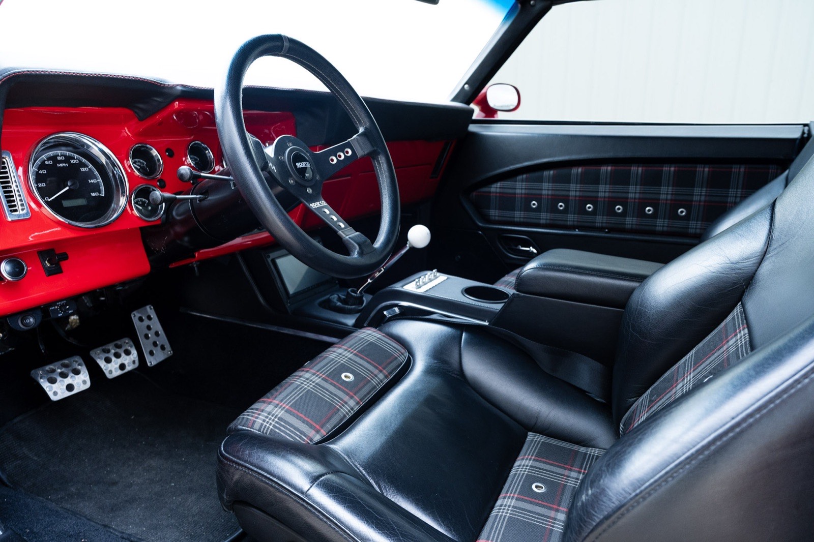 1969 Chevrolet Camaro RS Z28 in Red, restored by Morgan Muscle Cars in Pelham, Alabama