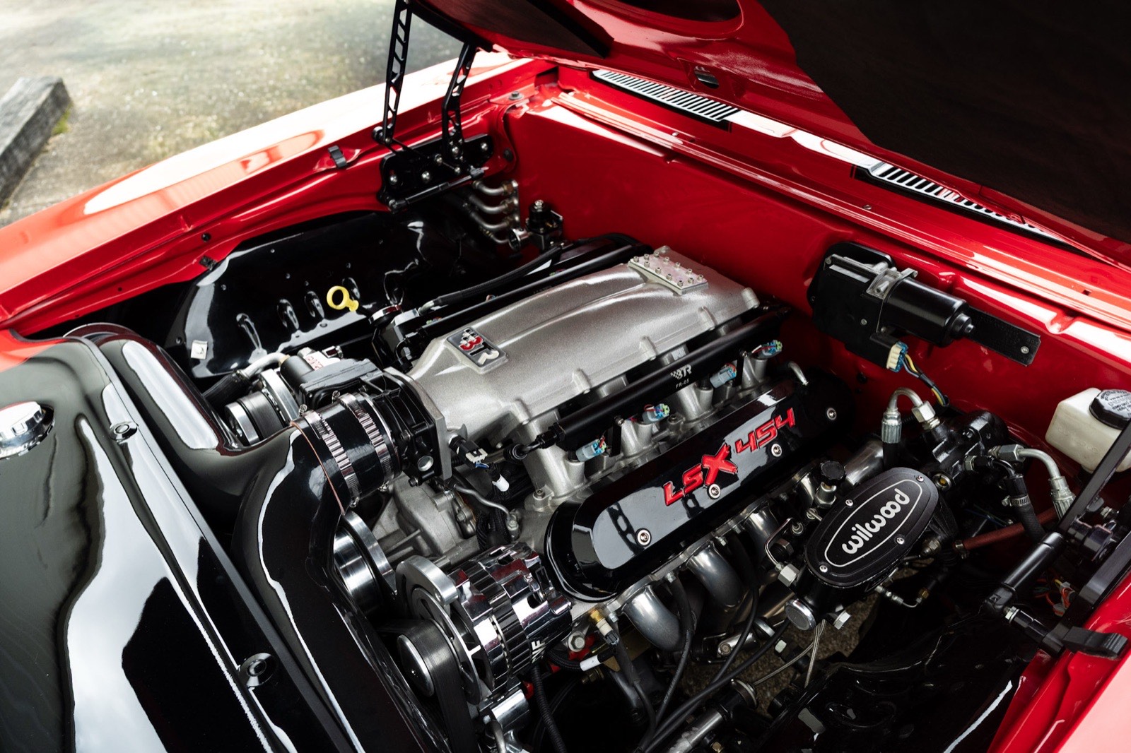 1969 Chevrolet Camaro RS Z28 in Red, restored by Morgan Muscle Cars in Pelham, Alabama