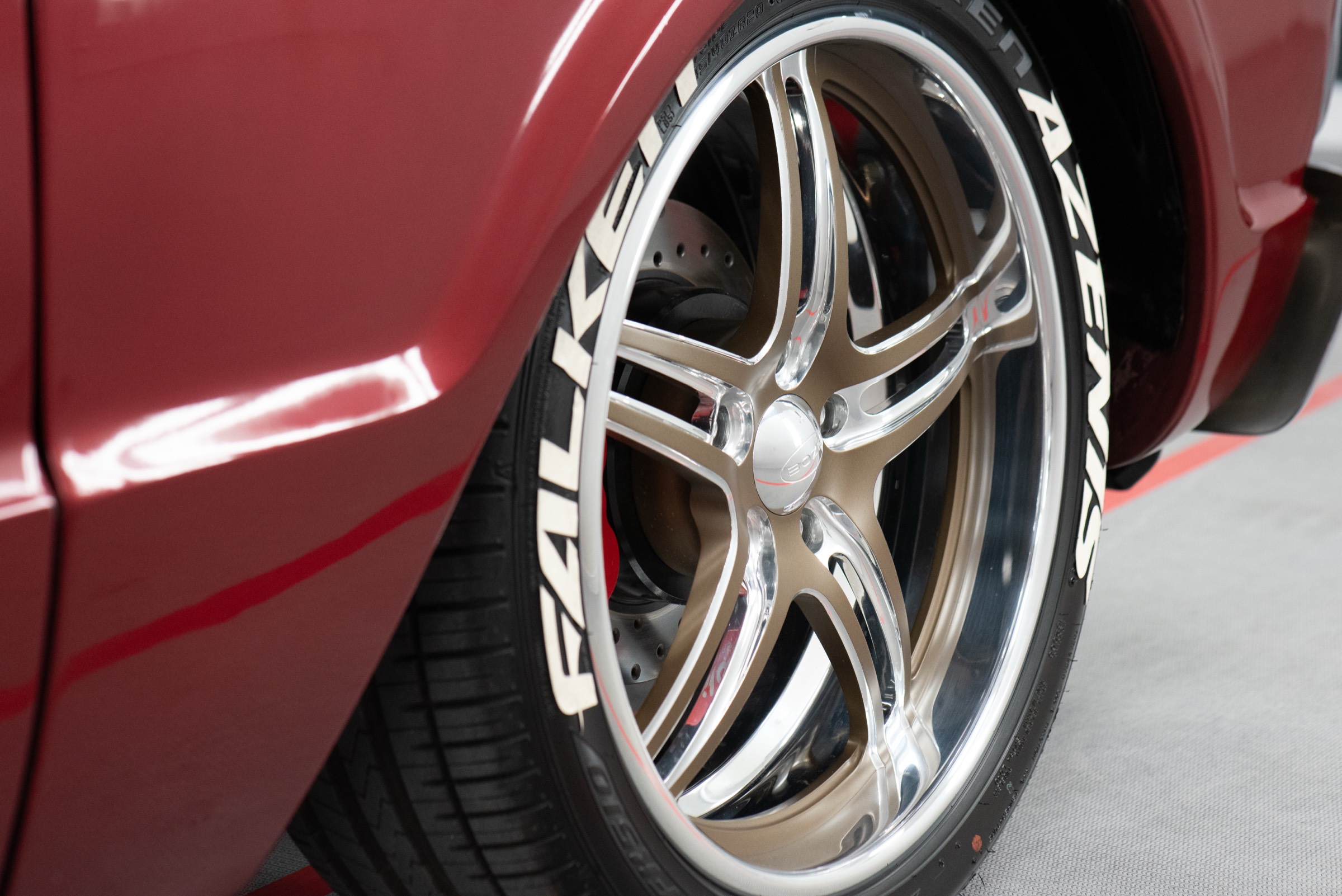 1970 Chevy C10 Stepside with custom bronze Boze wheels and lowered QA1 stance, by Morgan Muscle Cars in Pelham, AL