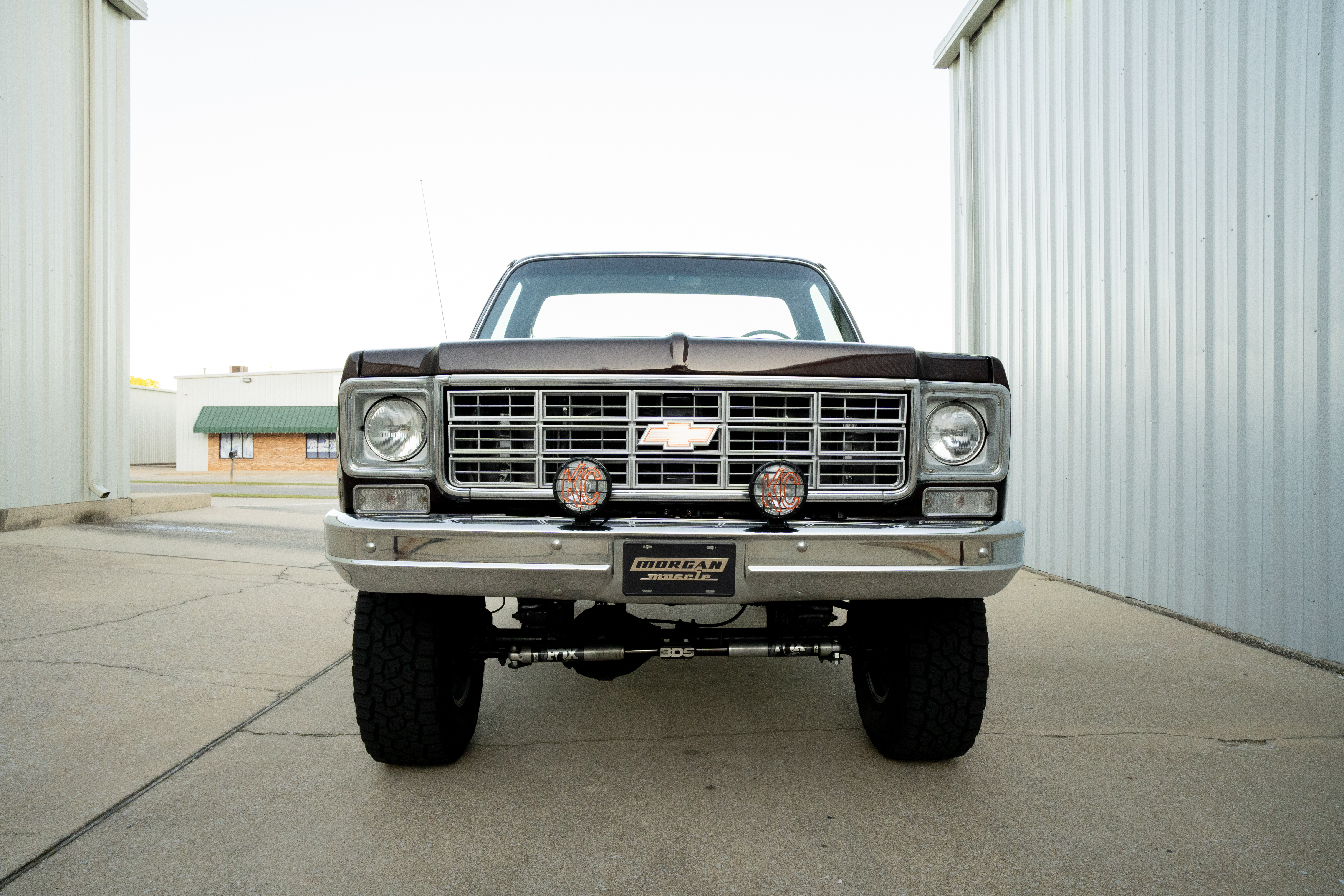 1978 Chevrolet Silverado K10 4x4 restored by Morgan Muscle Cars in Pelham, Alabama
