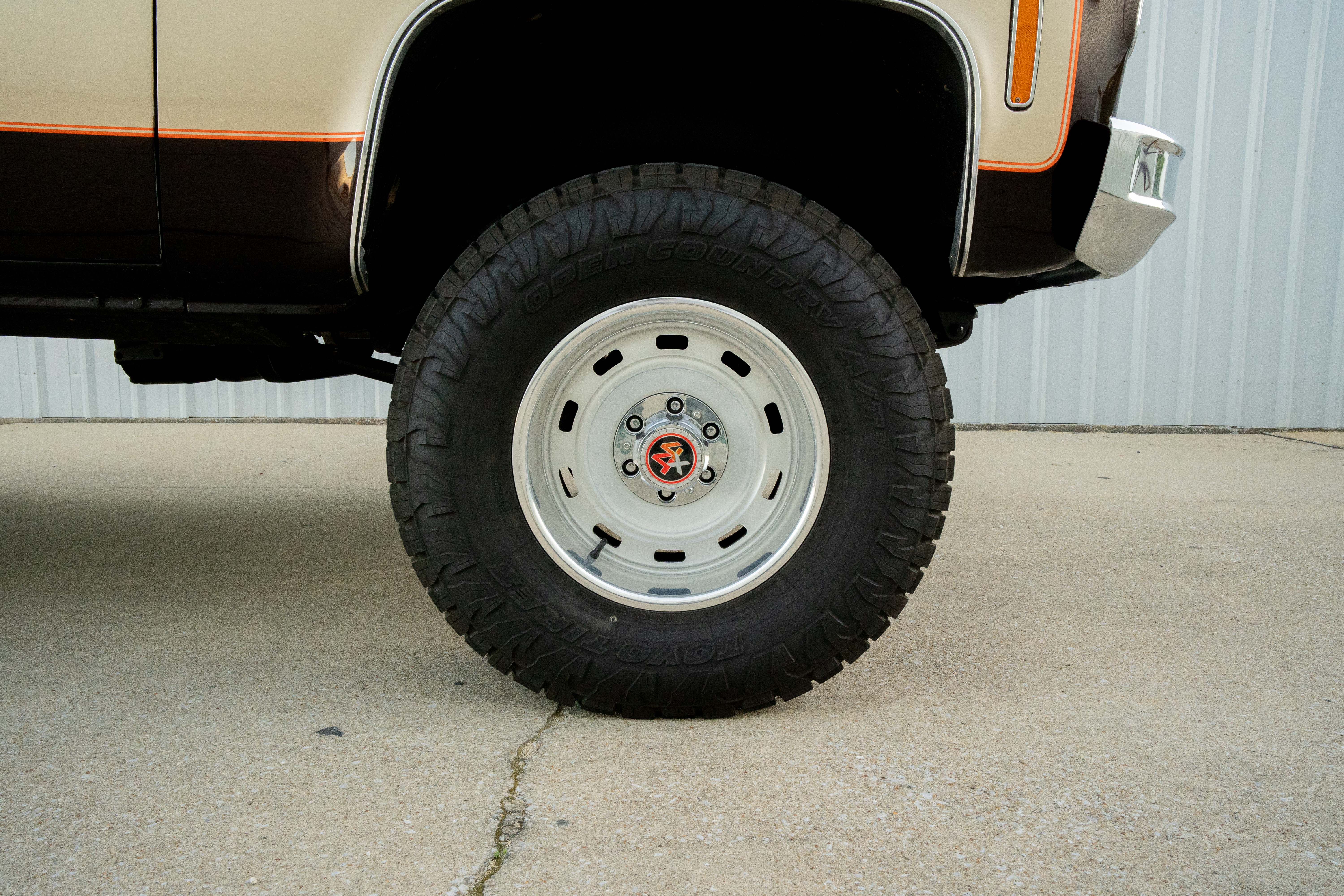 1978 Chevrolet Silverado K10 4x4 restored by Morgan Muscle Cars in Pelham, Alabama